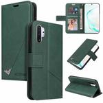For Samsung Galaxy A32 5G GQUTROBE Right Angle Leather Phone Case(Green)