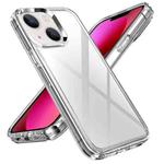 For iPhone 14 Plus Transparent Armor Phone Case (Transparent)