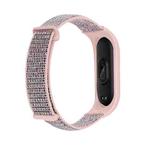 For Xiaomi Mi Band 5 Nylon Two-Section Loop Watch Band(Silty Sand)