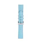 20mm For Samsung Galaxy Watch5 40mm / 44mm Litchi Texture Leather Watch Band(Sky Blue)