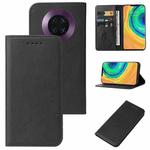 For Huawei Mate 30E Pro 5G Magnetic Closure Leather Phone Case(Black)