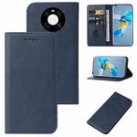 For Huawei Mate 40E 4G Magnetic Closure Leather Phone Case(Blue)