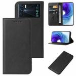 For OPPO K9 Pro Magnetic Closure Leather Phone Case(Black)