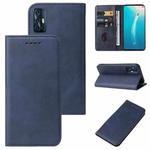 For vivo V19 Neo Magnetic Closure Leather Phone Case(Blue)