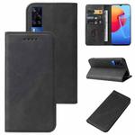 For vivo Y51 2020 (India) / Y31 2021 Magnetic Closure Leather Phone Case(Black)
