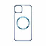 TOTUDESIGN AA-188 Crystal Series TPU+PC MagSafe Case For iPhone 14(Blue)