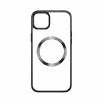 For iPhone 14 Plus TOTUDESIGN AA-188 Crystal Series TPU+PC MagSafe Case (Black)
