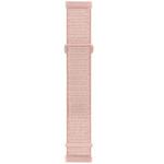 For Fitbit Versa 3 Nylon Rubber Buckle Watch Band(Rose Pink)