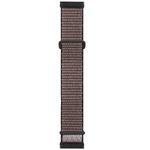 For Fitbit Versa 3 Nylon Rubber Buckle Watch Band(Iron Anchor Grey)