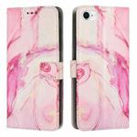 Painted Marble Pattern Leather Phone Case For iPhone 7/8(Rose Gold)
