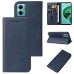 For Xiaomi Redmi 10 Prime+ 5G Magnetic Closure Leather Phone Case(Blue)