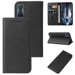 For Xiaomi Redmi K50 Gaming Magnetic Closure Leather Phone Case(Black)