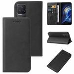 For Xiaomi Redmi K50 Pro Magnetic Closure Leather Phone Case(Black)