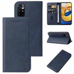 For Xiaomi Redmi Note 11 5G Magnetic Closure Leather Phone Case(Blue)