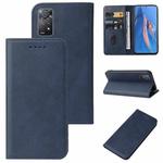 For Xiaomi Redmi Note 11E Pro Magnetic Closure Leather Phone Case(Blue)
