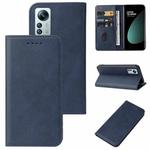 For Xiaomi 12S Pro Magnetic Closure Leather Phone Case(Blue)
