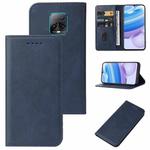 For Xiaomi Redmi 10X Pro 5G Magnetic Closure Leather Phone Case(Blue)