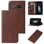 For Xiaomi Black Shark 4s Pro Magnetic Closure Leather Phone Case(Brown)