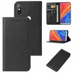 For Xiaomi Mi Mix 2S Magnetic Closure Leather Phone Case(Black)