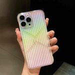 Color Plating Hollow Acrylic Phone Case For iPhone 11 Pro(Rainbow)