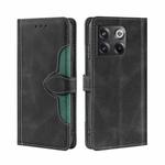 For OnePlus Ace Pro 5G Skin Feel Magnetic Buckle Leather Phone Case(Black)