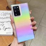 For Samsung Galaxy Note20 Color Plating Acrylic + TPU Phone Case(Rainbow)