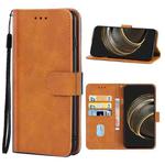 For Huawei nova 10z Leather Phone Case(Brown)