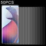 50 PCS 0.26mm 9H 2.5D Tempered Glass Film For Motorola Edge 30 Fusion / Moto S30 Pro
