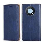 For Huawei nova Y90 4G Gloss Oil Solid Color Magnetic Leather Phone Case(Blue)