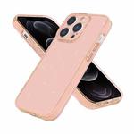 For iPhone 12 Pro Fine Hole Phone Case(Shining Gold)