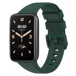 For Xiaomi Mi Band 7 Pro Litchi Texture Leather Watch Band(Green)