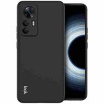 For Xiaomi Redmi K50 Ultra / 12T imak UC-3 Series Shockproof Frosted TPU Phone Case(Black)