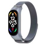 For Xiaomi Mi Band 7 / 7NFC Milan Metal Stainless Steel Watch Band(Space Grey)