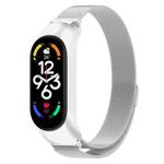 For Xiaomi Mi Band 7 / 7NFC Milan Metal Stainless Steel Watch Band(Silver)