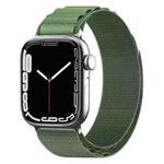 Nylon Watch Band For Apple Watch Series 8&7 45mm / SE 2&6&SE&5&4 44mm / 3&2&1 42mm(Green)