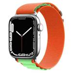 Nylon Watch Band For Apple Watch Series 8&7 45mm / SE 2&6&SE&5&4 44mm / 3&2&1 42mm (Green)