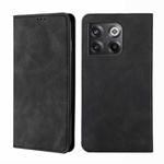 For OnePlus Ace Pro 5G Skin Feel Magnetic Horizontal Flip Leather Phone Case(Black)