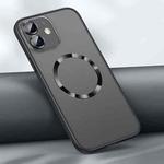 For iPhone 11 Skin Feel MagSafe Magnetic Case (Black)