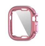 PET Film TPU Watch Case For Apple Watch Ultra 49mm / Ultra 2 49mm(Pink)