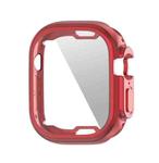 PET Film TPU Watch Case For Apple Watch Ultra 49mm / Ultra 2 49mm(Red)