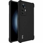 For Xiaomi Redmi K50 Ultra / 12T imak All-inclusive Shockproof Airbag TPU Phone Case(Matte Black)