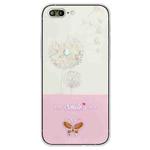 Bronzing Butterfly Flower TPU Phone Case For iPhone 8 Plus / 7 Plus(Dandelions)