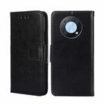 For Huawei nova Y90 4G Crystal Texture Horizontal Flip Leather Phone Case(Black)
