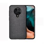 For Xiaomi Redmi K30 Pro Shockproof Cloth Texture PC + TPU Protective Case(Black)