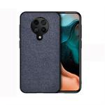 For Xiaomi Redmi K30 Pro Shockproof Cloth Texture PC + TPU Protective Case(Blue)
