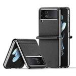 For Samsung Galaxy Z Flip4 DUX DUCIS Bril Series PU + TPU Phone Case(Black)