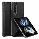 For Samsung Galaxy Z Fold3 5G DUX DUCIS Bril Series PU + TPU Phone Case(Black)