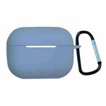 Earphone Silicone Protective Case with Buckle For AirPods Pro 2(Sky Blue)