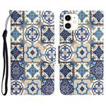 For iPhone 11 Colored Drawing Leather Phone Case (Vintage Totem)