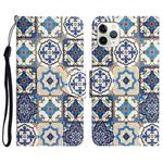 For iPhone 11 Pro Colored Drawing Leather Phone Case(Vintage Totem)